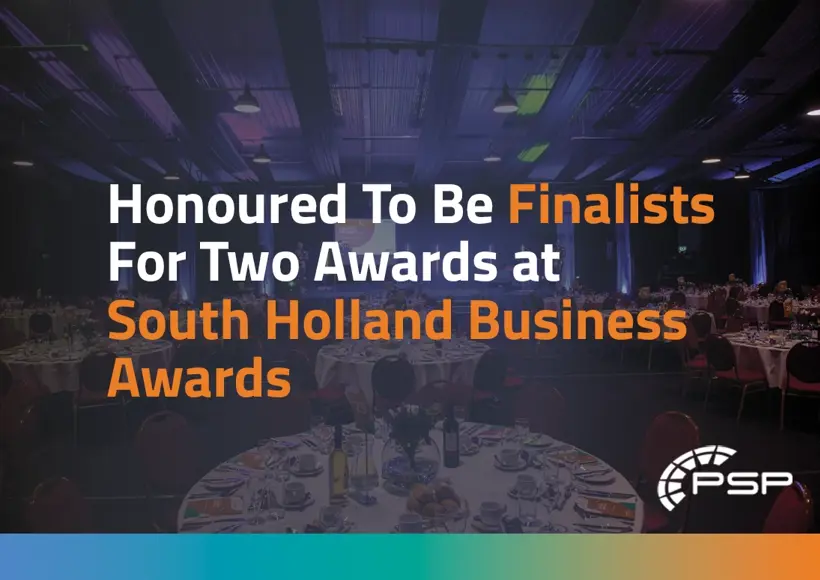 Honoured To Be Finalists For Two Awards at South Holland Business Awards