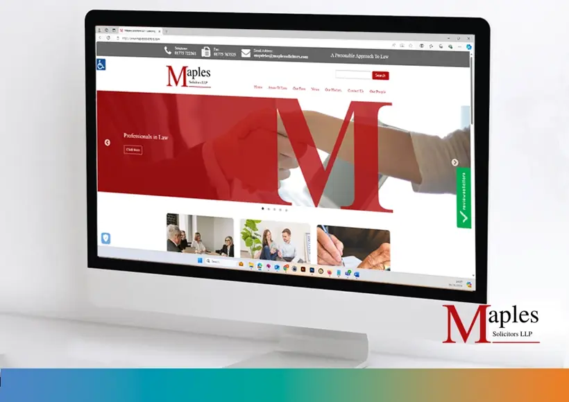 Umbraco Website Development for Maples Solicitors