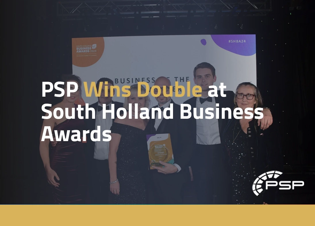 Double win for PSP at the 2024 South Holland Business Awards
