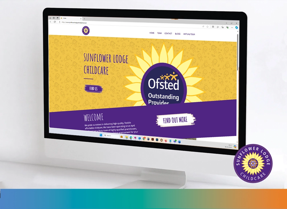 Sunflower Lodge Childcare Revamps Online Presence with New Website by PSP