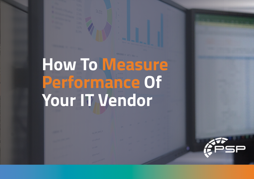 Measuring performance of an IT vendor