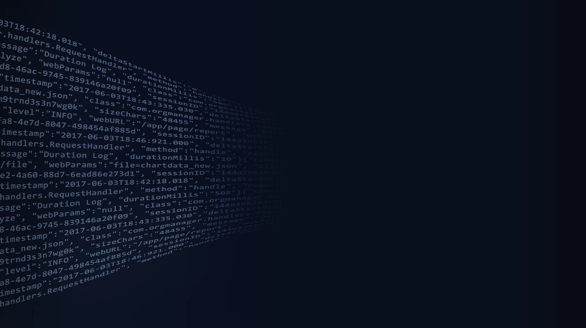 Development code shown on a black background