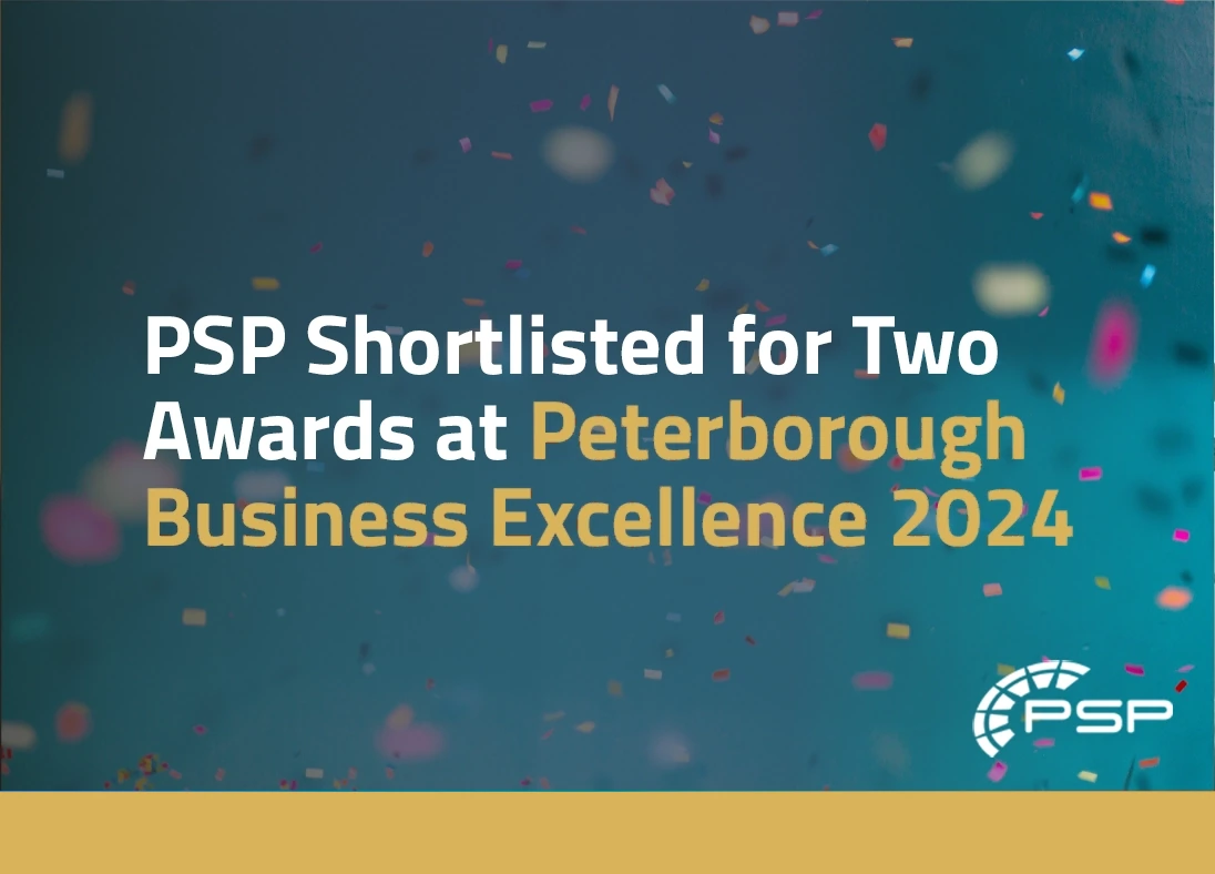 Finalists for Two Awards at the Peterborough Business Excellence Awards