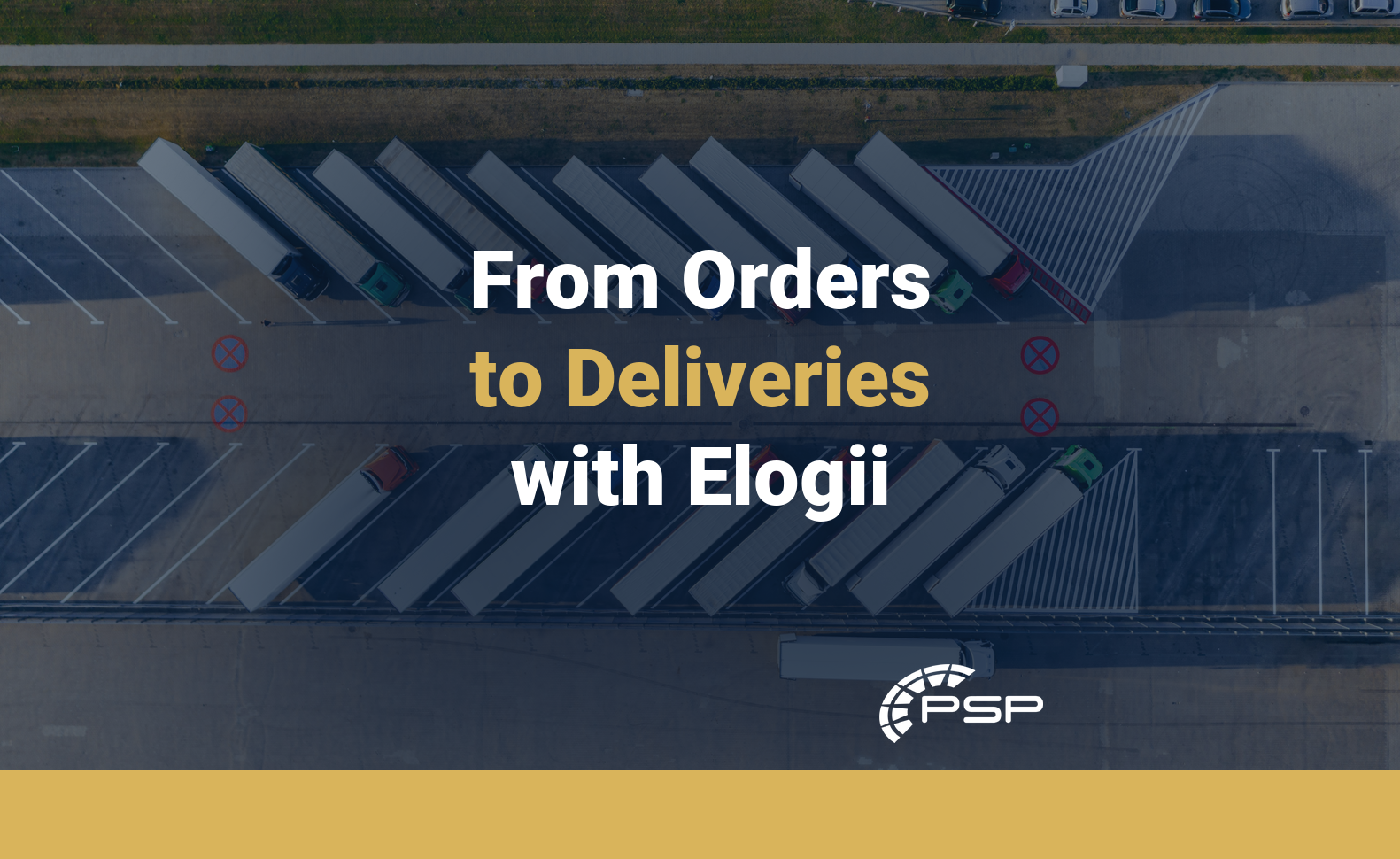 Connecting orders and delivery operations with Elogii