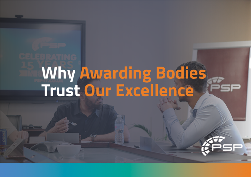 Why awarding bodies trust our excellence