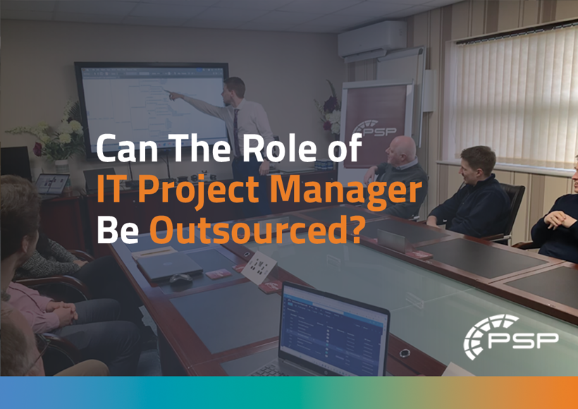 Can the role of an IT project manager be outsourced?