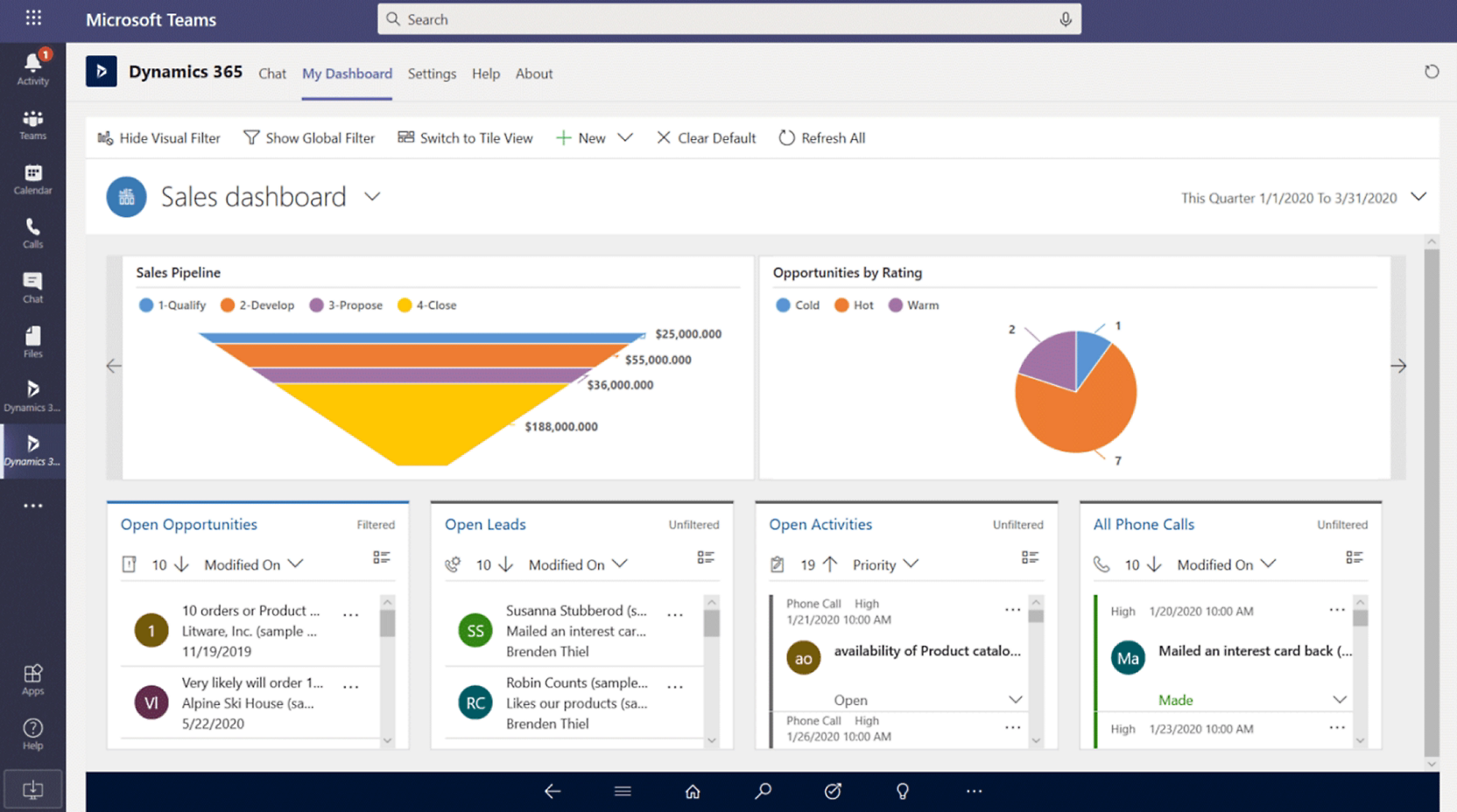 Dynamics 365 operations management ERP