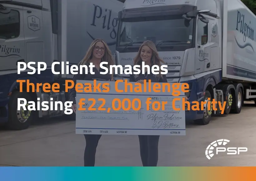 PSP Client Smashes Three Peaks Challenge to Raise £22,775 For Charity