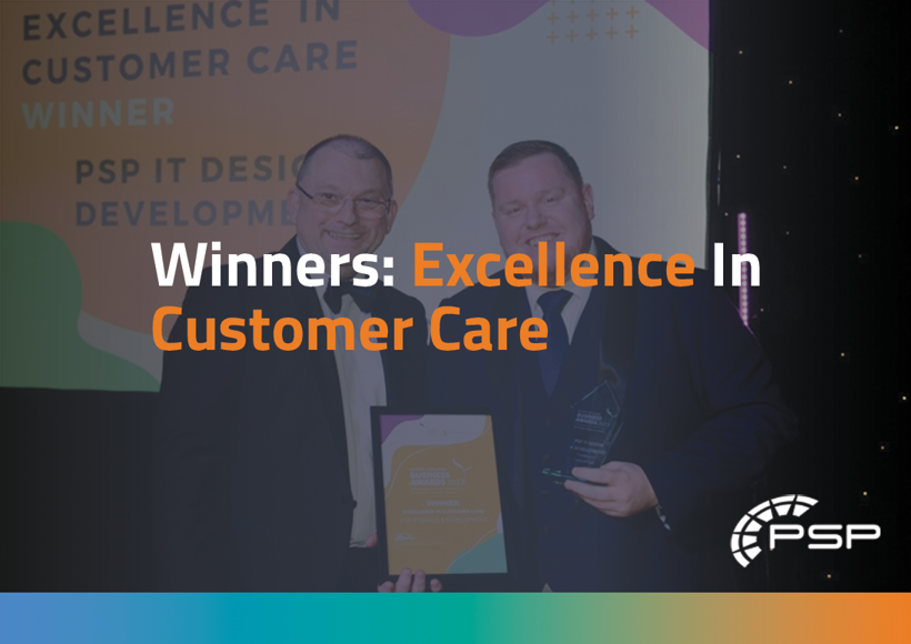 Winners: Excellence in Customer Care!